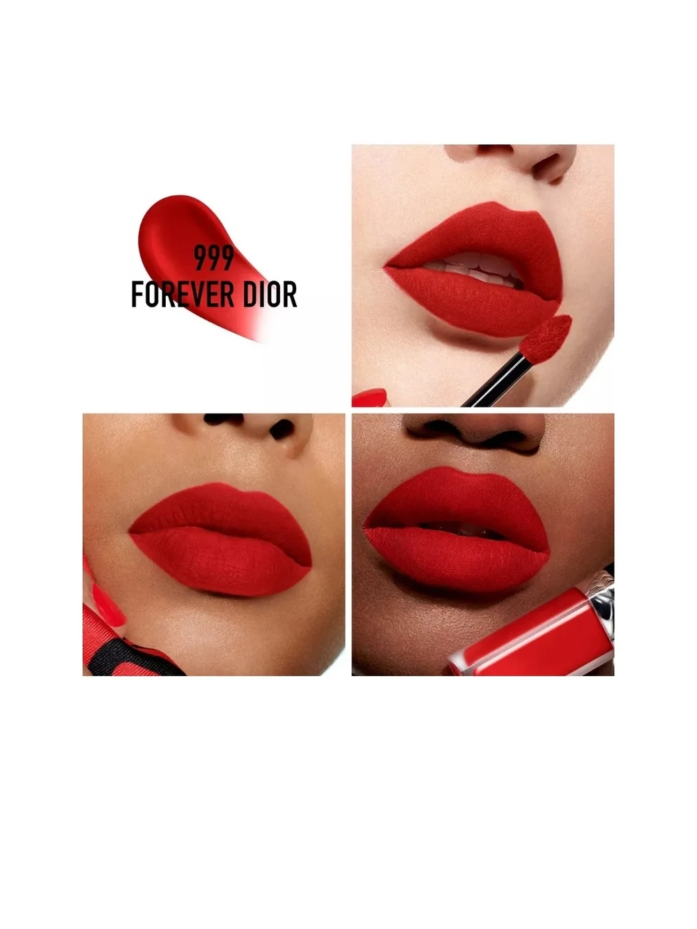 Dior Rouge Liquid Lipstick — Shade FOREVER 999